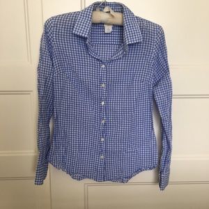 J. crew The Perfect Shirt Gingham button down